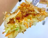 Hình bước làm 9 của món Bánh xèo Nhật Bản