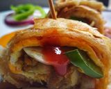 এগ চিকেনরোল সার্ভড ইন্ গ্রেভি(Egg chicken roll served in gravy recipe in Bengali) রেসিপি ধাপ - 8 ছবি