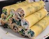 Foto del paso 4 de la receta: Canelones de Espinacas con virutas de pollo estilo durum
