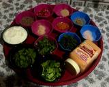 PANEER CORN, CELERY, AND PARSLEY SANDWICH recipe step 1 photo