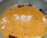 A picture of step 2 of Tiffin sambar.