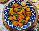 तमिलनाडु स्टाइल क्रिस्पी अरबी फ्राई / क्रिस्पी अरबी रोस्ट रेसिपी चरण 7 फोटो