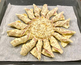 Foto del paso 6 de la receta: Pastel salado de hojaldre con jamón, queso y sésamo “sin gluten”
