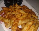 A picture of step 4 of Namak paary.