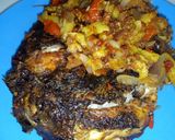 A picture of step 3 of Beans and Plantain with Fish Irish Potatoes.