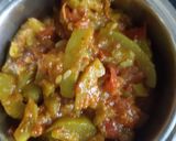 A picture of step 1 of Ghiya ki sabji.