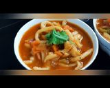 सूपी नूडल्स (Soupy noodles recipe in hindi) रेसिपी चरण 14 फोटो