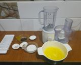 A picture of step 1 of Keri ka sherbat#Mango tango contest.
