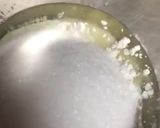 A picture of step 2 of Eggless Marble cake.