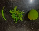 A picture of step 1 of Tangy sattu drink.