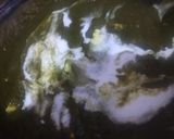 A picture of step 9 of Palak paneer.