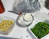 A picture of step 1 of Onion Uttapam, Sambar, Chutney,.