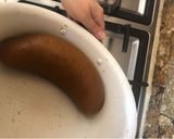 عکس مرحله 3 از دستور حلوا زعفرانی