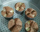 Foto langkah ke 4 dari resep Bolu kukus coklat merekah anti gagal no soda.
