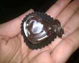 Foto langkah ke 9 dari resep Coklat Praline isi Ganache Greentea.