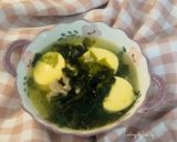 Hình bước làm 3 của món Canh rong biển đậu hũ trứng thịt heo