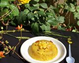 A picture of step 8 of Pineapple Halwa/Pineapple kesari.