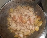 A picture of step 3 of Crispy Arbi sabzi.
