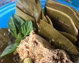 Foto langkah ke 6 dari resep Bothok teri tempe ala fe.