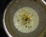 A picture of step 10 of Pistachio icecream.