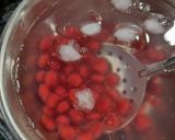 A picture of step 6 of Boba Tea - with Strawberry milk And Strawberry Ice Boba Tea.