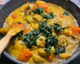 Une image de l'étape 22 de Mijoté de légumes aux épices, bouillon de gambas et gingembre.