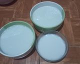 Foto langkah ke 4 dari resep Puding Susu Lembut Simple Ekonomis.