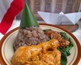 Foto langkah ke 4 dari resep Tumpeng horog-horog (Jepara).