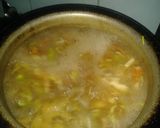 A picture of step 3 of Hot and sour soupe.