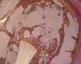 A picture of step 4 of Moist Chocolate cake.