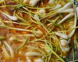 Foto langkah ke 3 dari resep Tumis Lengkio Ikan Gabus Asin.