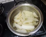 A picture of step 1 of Potato wedges.