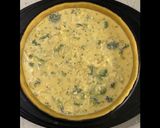 A picture of step 4 of Broccoli and cheese quiche.