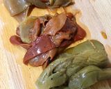 A picture of step 6 of Guacamole, Escalivada, and Sardine Toasts.