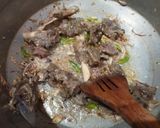A picture of step 7 of Kabuli/afghani Pulao😋💛🍲.