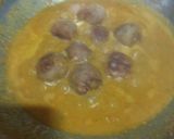 A picture of step 4 of Raw banana kofta curry.