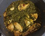 عکس مرحله 3 از دستور خورشت اسفناج با مرغ