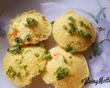 A picture of step 7 of Kanchipuram Idli.