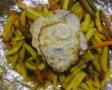 A picture of step 2 of Foil wrap veggies with sweet & irish potato🌶🥕🥔🍠.