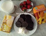 Foto langkah ke 1 dari resep Oreo Cheese Cake.