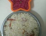 Pink rice / multiple of colored veggies recipe step 8 photo