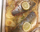 Foto del paso 9 de la receta: Llobarro relleno al horno (lubina)