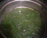 A picture of step 1 of Rajasthani bathua rayta.