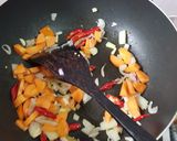 Foto langkah ke 4 dari resep Pokhcoy campur tofu.