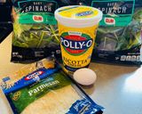 A picture of step 3 of Spinach Lasagna.