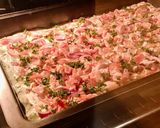 Hình bước làm 8 của món Tarte Flambée (Flammekueche) Tảo Spirulina - Bánh Tart Mặn Vùng Alsace