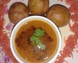 A picture of step 3 of Delicious Bati in Appe pan.