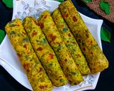 बथुआ का पराठा - सेहत के लिए पौष्टिक बथुआ साग का पराठा रेसिपी चरण 9 फोटो