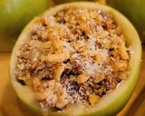 Foto del paso 3 de la receta: Manzanas al horno rellenas de granola!!