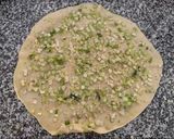 A picture of step 7 of Scallion pancake.
